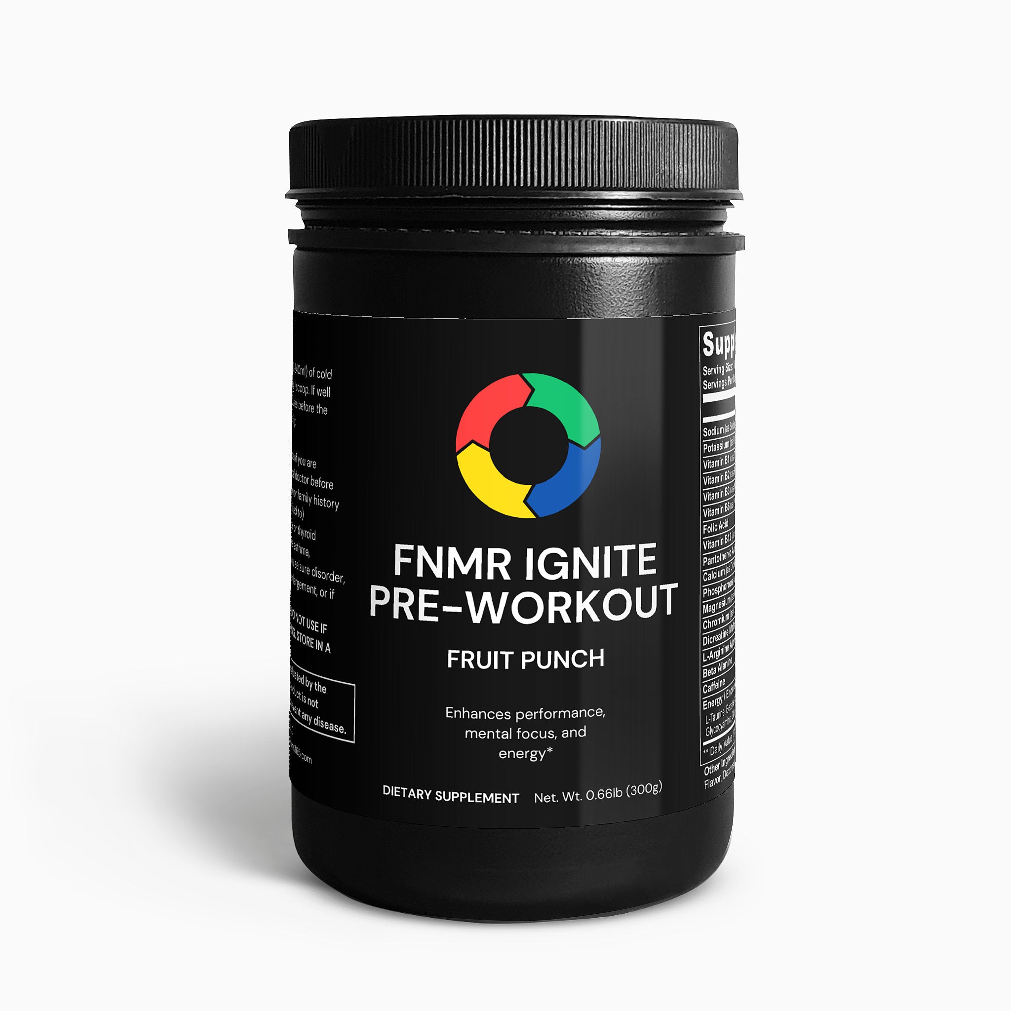 FNMR IGNITE Pre-Workout Formula (Fruit Punch)
