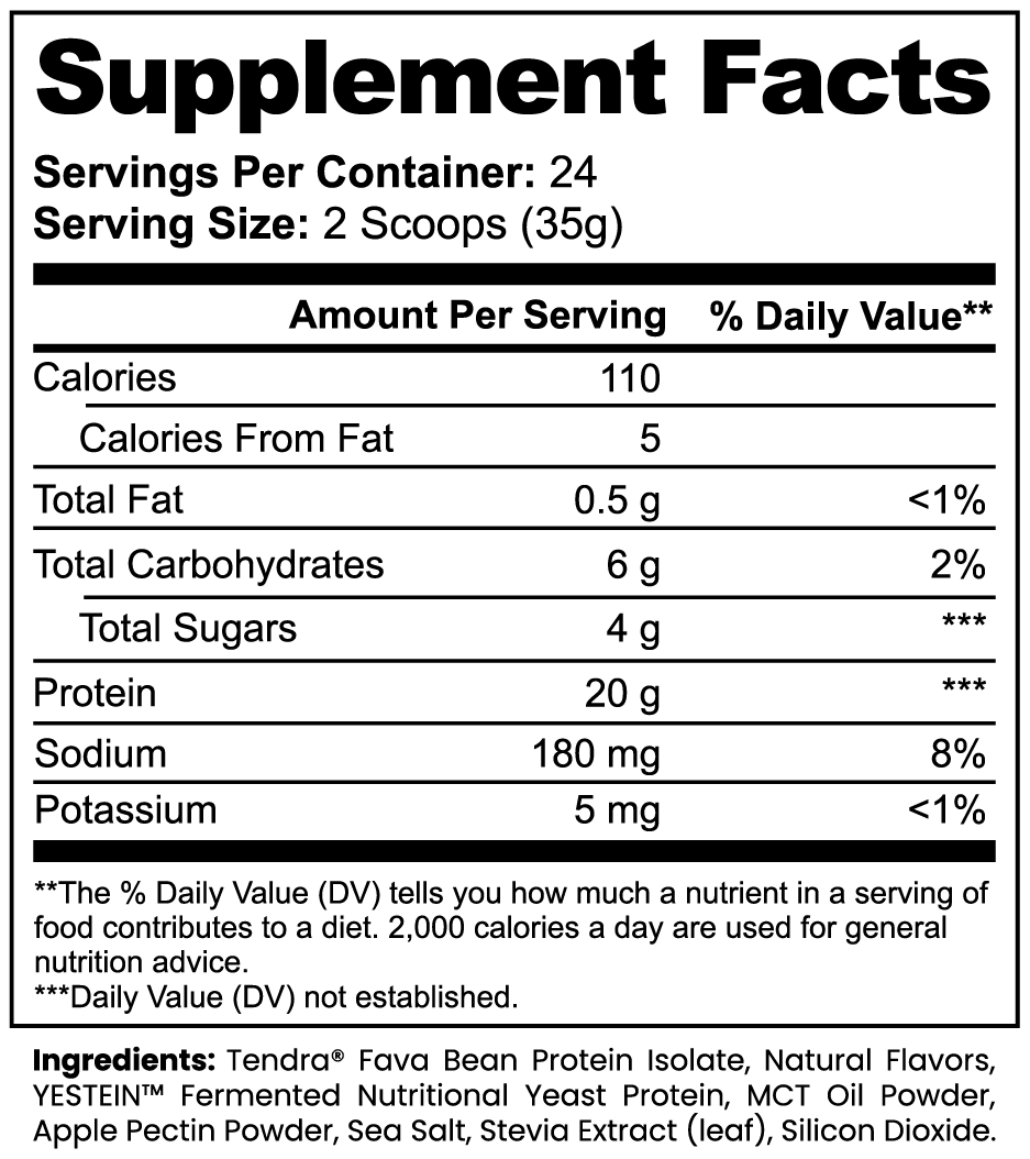 FNMR ROOTS – Daily Plant Protein (Vanilla)